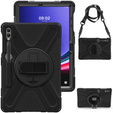 Case for Samsung Galaxy Tab S9 FE+ / S9+ / S8+ / S7+, Armor Protective, Black