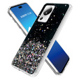 Case for Xiaomi 13 Lite, Glittery, black