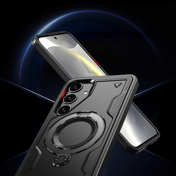 Case for Samsung Galaxy S24 / S25, Military MagSafe, black