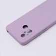Case for Xiaomi Redmi 12C, Silicone Lite, purple