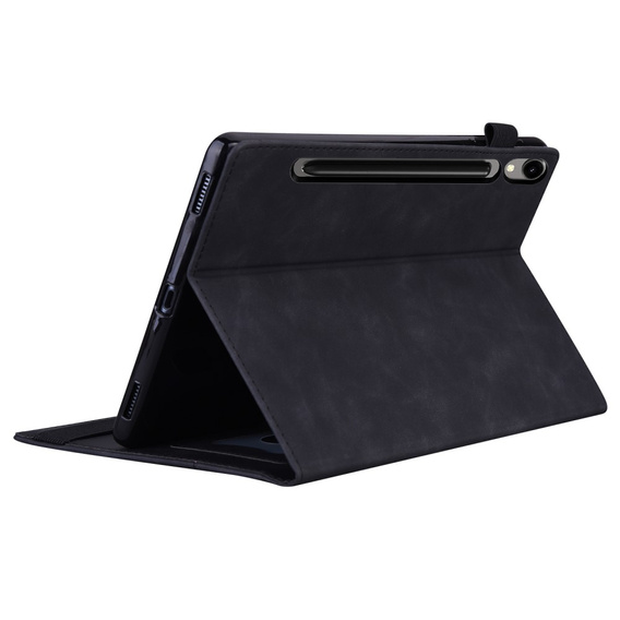 Case for Samsung Galaxy Tab S10 FE+ Plus, Classic, with space for stylus, black