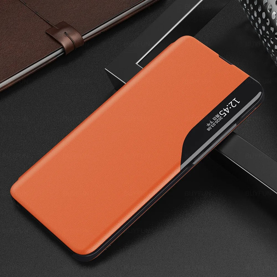 Flap case for Honor Magic 6 Lite 5G, Side View, orange