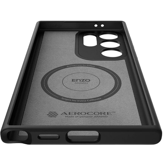 Spigen Enzo Aramid Case Black for Samsung Galaxy S24 Ultra