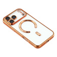 Electro MagSafe case for iPhone 17 Pro, orange