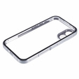 Case for iPhone 16, Magnetic Dual Glass, silver