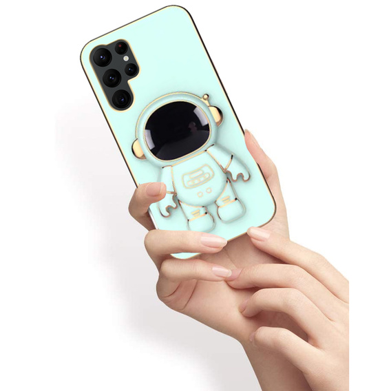Case for Samsung Galaxy S23 Ultra, Astronaut, green