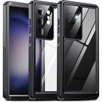 IP68 Waterproof Case for Samsung Galaxy S23 Ultra, black