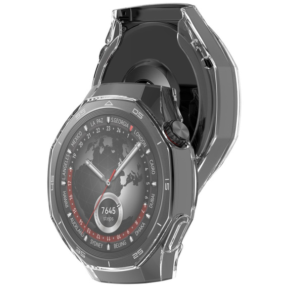 2-in-1 Case with Screen Protector for Huawei Watch GT 5 Pro 46mm, transparent