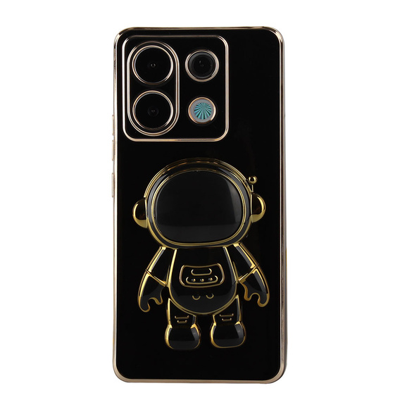 Case for Xiaomi Redmi Note 13 Pro 5G, Astronaut, black + 9H Tempered Glass