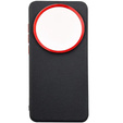 Leather case for Xiaomi 15 Ultra, leather hybrid, black