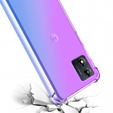 Case for Motorola Moto E13, Gradient Dropproof, Purple / blue