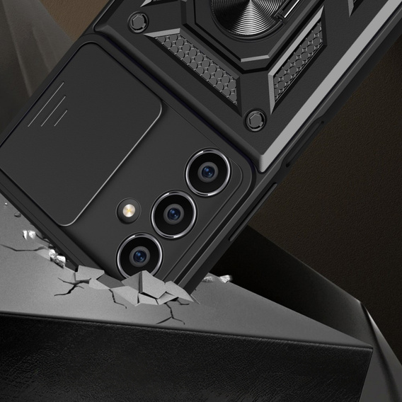 Case for Samsung Galaxy A05s, CamShield Slide, black