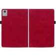 Flap case for Lenovo Tab M11, flower, red
