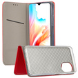 Case for Xiaomi Redmi Note 12s Smart Magnet, red + 9H glass