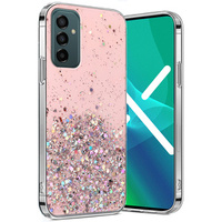 Case for Samsung Galaxy M23 5G / M13, Glittery, pink