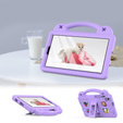 Children's case for Samsung Galaxy Tab A7 Lite 8.7 T220/T225, Cute Patterns, with stand, purple