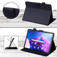 Case for Lenovo Tab M10 Plus 10.6 Gen 3, with flap, animal, black
