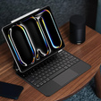 Keyboard case for Apple iPad Pro 13" 7th gen 2024, Dux Ducis MK Series, black