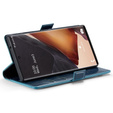 CASEME flip case for Samsung Galaxy Note 20 Ultra, Waxy Textublue, blue