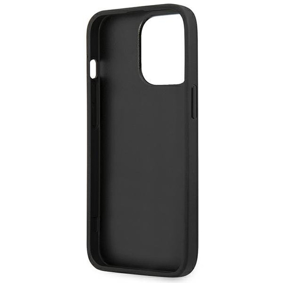 GUESS Case for iPhone 14 Pro, 4G Big Metal Logo, grey