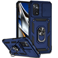 Case for Xiaomi Poco X4 Pro 5G, CamShield Slide, blue