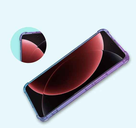 Case for Xiaomi 15 Ultra, Gradient Dropproof, Purple / blue