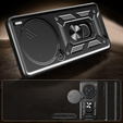 Case for Vivo X200 Pro 5G, CamShield Slide, black