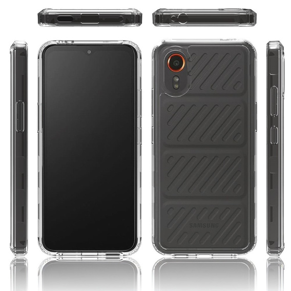 Case for Samsung Galaxy Xcover 7, Fusion Hybrid, transparent