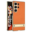 Electro Frame Leather case with stand for Samsung Galaxy S26 Ultra
