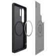 Spigen case for Samsung Galaxy S25 Ultra, Nano Pop MagSafe, black + 9H tempered glass