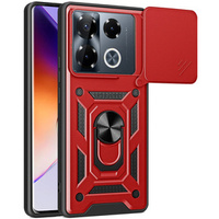 Case for Infinix Note 40 Pro Plus, CamShield Slide, red