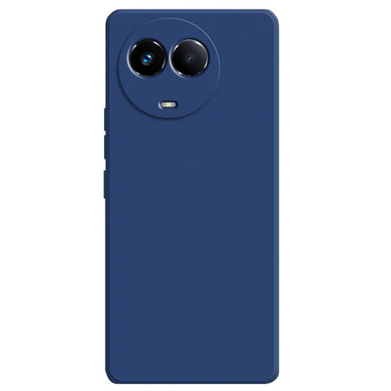 Case for Realme 11 5G, Silicone Lite, dark blue