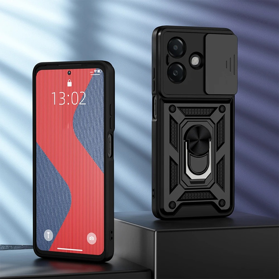 Case for Oppo A40 / Oppo A40m, CamShield Slide, black