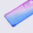 Case for Oppo Reno 10 / 10 Pro, Gradient Dropproof, Purple / blue