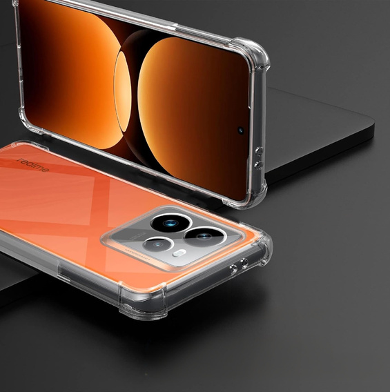 Case for Realme GT 7 Pro, Dropproof, transparent