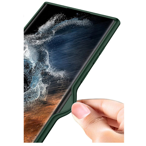 Case for Samsung Galaxy S24 Ultra, GKK Slim CamShield, green