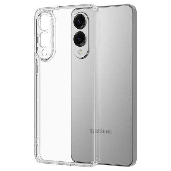 Case for Samsung Galaxy S25 Edge, Fusion Hybrid, transparent