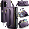 CASEME RFID Leather Wallet Case for Samsung Galaxy A57 5G, purple