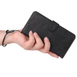 Flip case for Realme C67, Leather Wallet, black