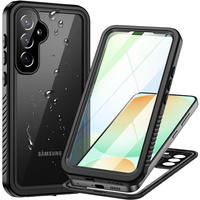 IP68 Waterproof Case for Samsung Galaxy S24 FE, Redpepper, black