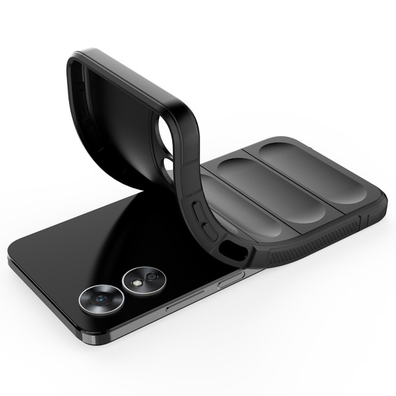 Case for Oppo A17, Gaming Shockproof, black