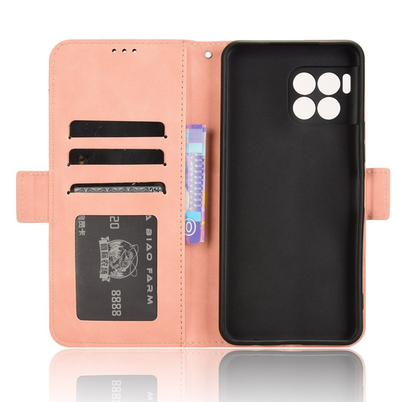 Flip case for T Phone 2 Pro 5G, Card Slot, pink