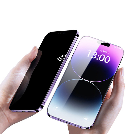 Privacy tempered glass for iPhone 17 Pro Max