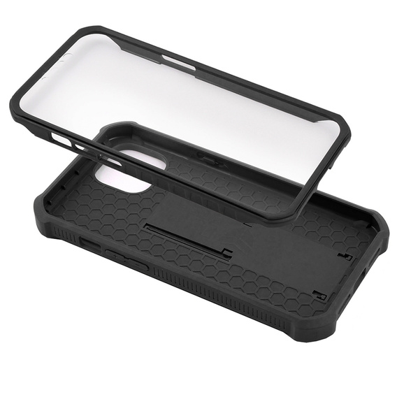 Armored case for iPhone 13 / 14, Dexnor Full Body, black
