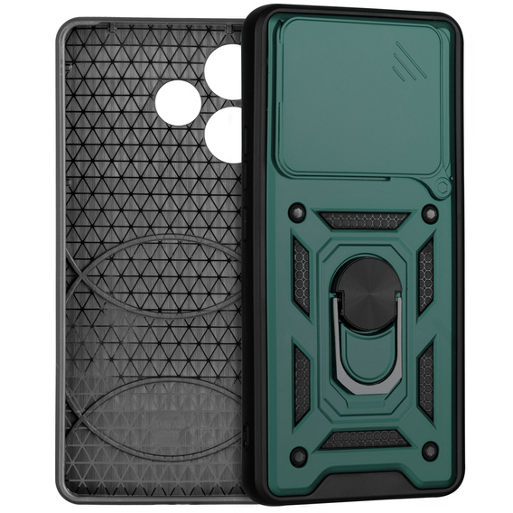 Case for Oppo A5 Pro 5G, CamShield Slide, green