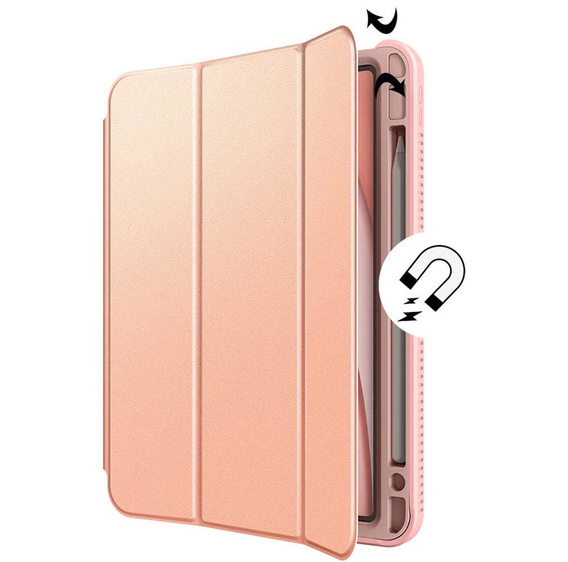 Case for iPad Air 4 10.9 2020 / iPad Pro 11 2020 / 2018, Suritch Full Body, pink rose gold