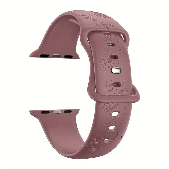Silicone Strap for Apple Watch 1/2/3/4/5/6/7/8/9/SE 38/40/41/mm.