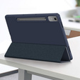 Case for Lenovo Tab P12, Smartcase with stylus space, dark blue
