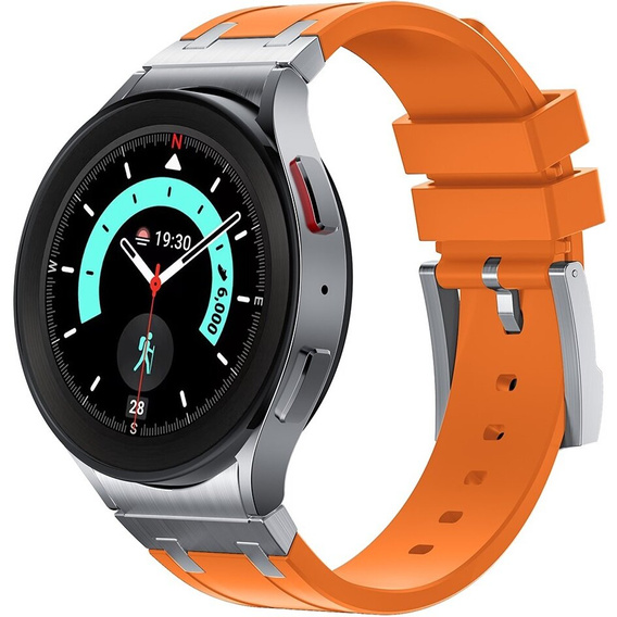 Silicone strap for Samsung Galaxy Watch 4/5/6 40/42/43/44/45/46/47mm.