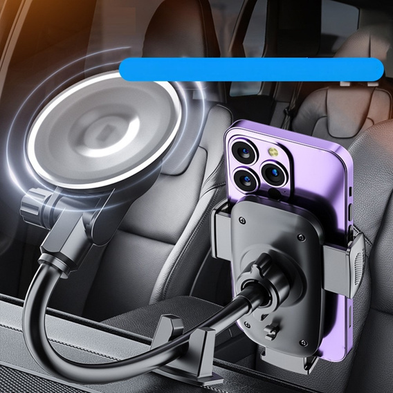 Car windscreen mount Long Arm 30cm for phones 4.7–7 inches